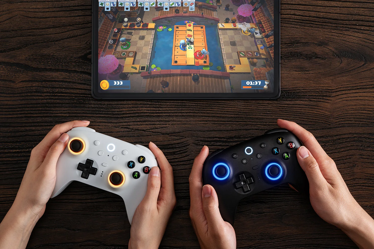 8BitDo Ultimate 2 ワイヤレスコントローラー 背面
