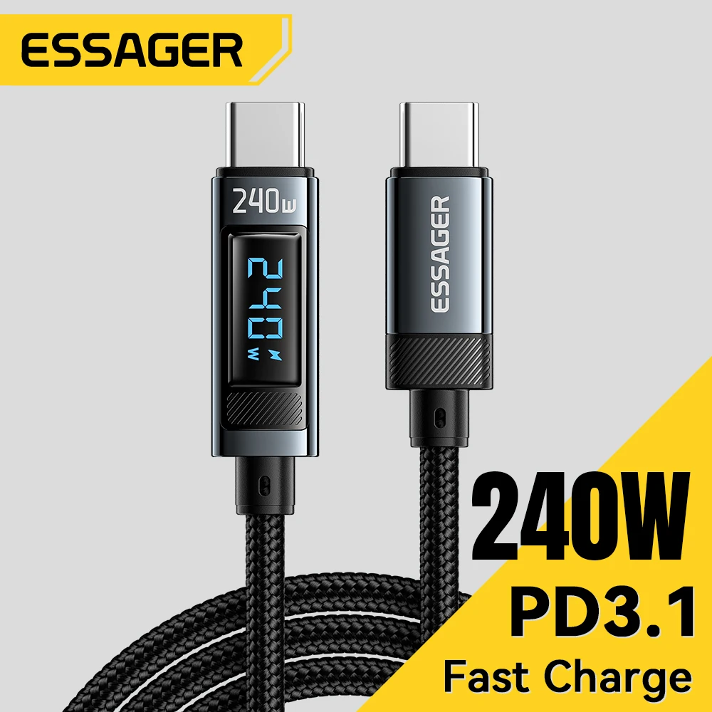 Essager 240W USB-Cケーブル