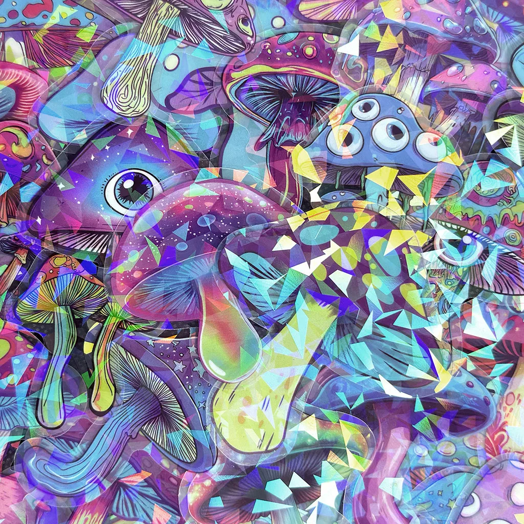 Holographic Butterfly Sticker