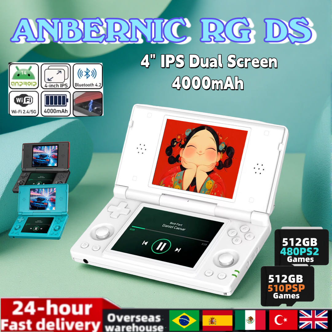 ANBERNIC RG DS 開いた状態