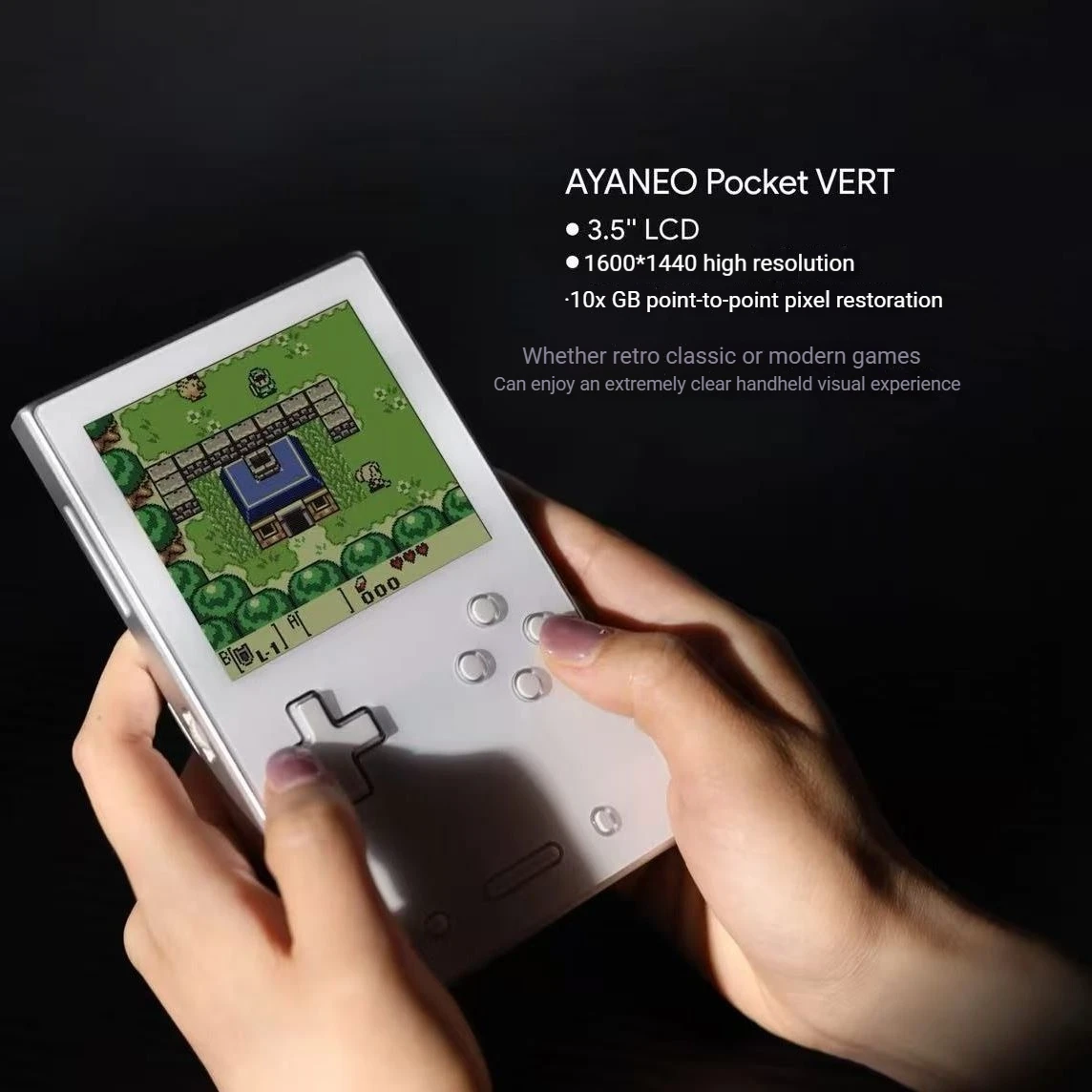 AYANEO Pocket VERT 縦持ち