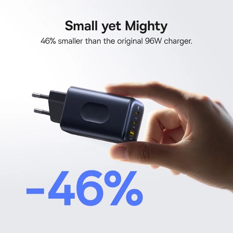 Baseus 100W GaN充電器 ポート構成