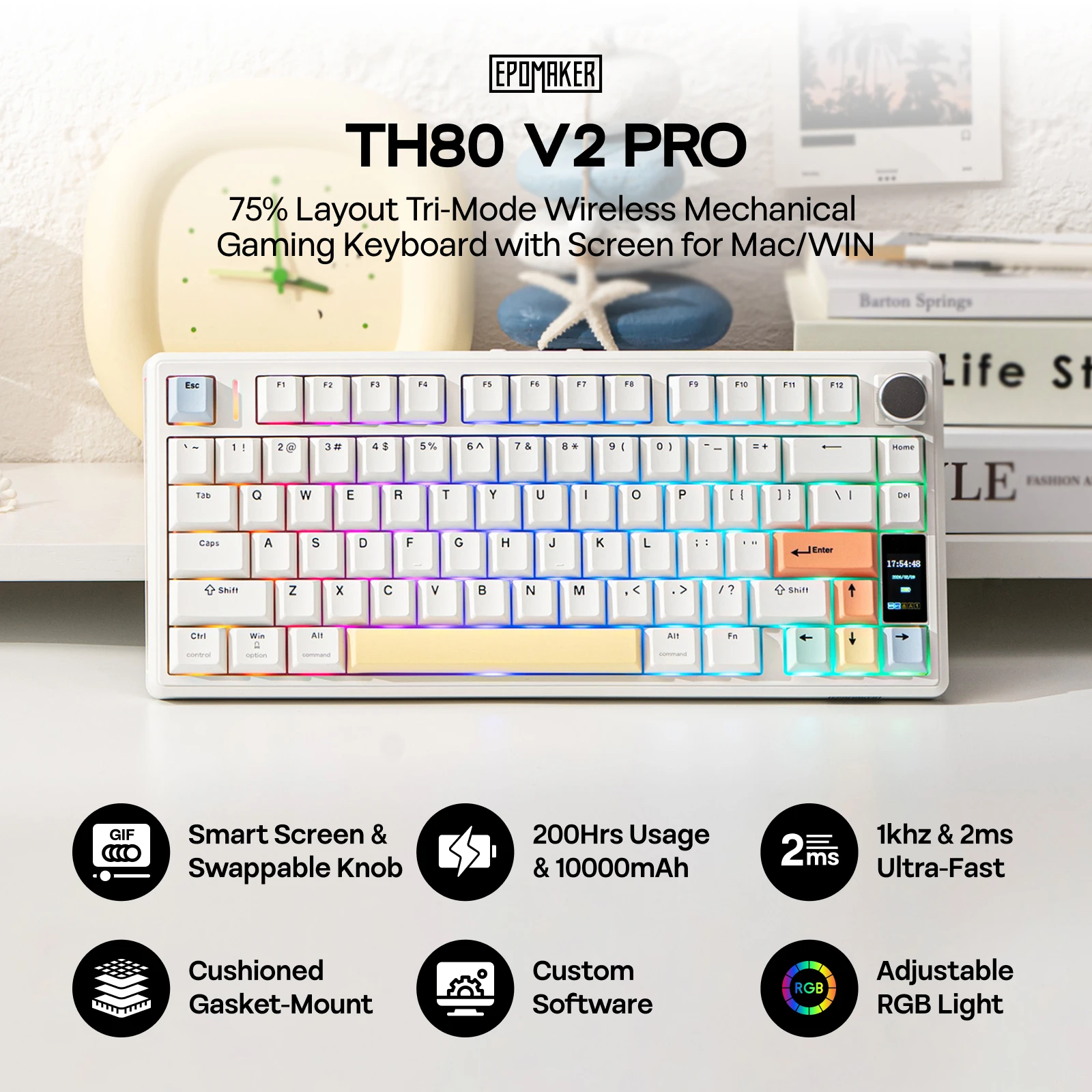 EPOMAKER TH80 V2 PRO 詳細
