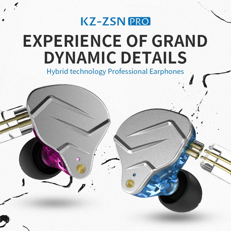 KZ ZSN Pro 装着イメージ