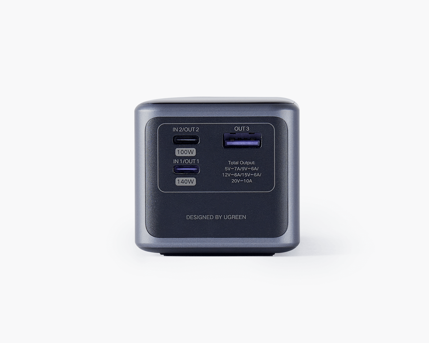 UGREEN Nexode 25000mAh ポート配置