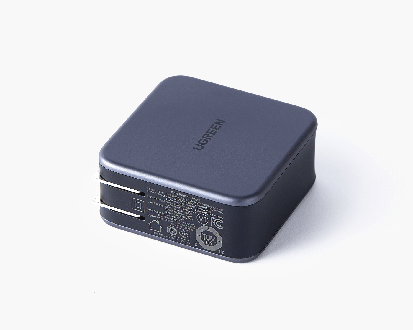 UGREEN Nexode 140W 詳細スペック