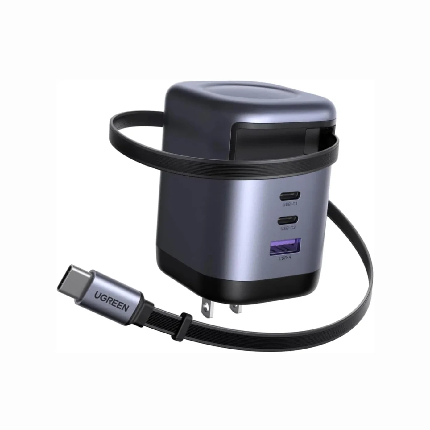 UGREEN Nexode 100W GaN充電器 ポート詳細