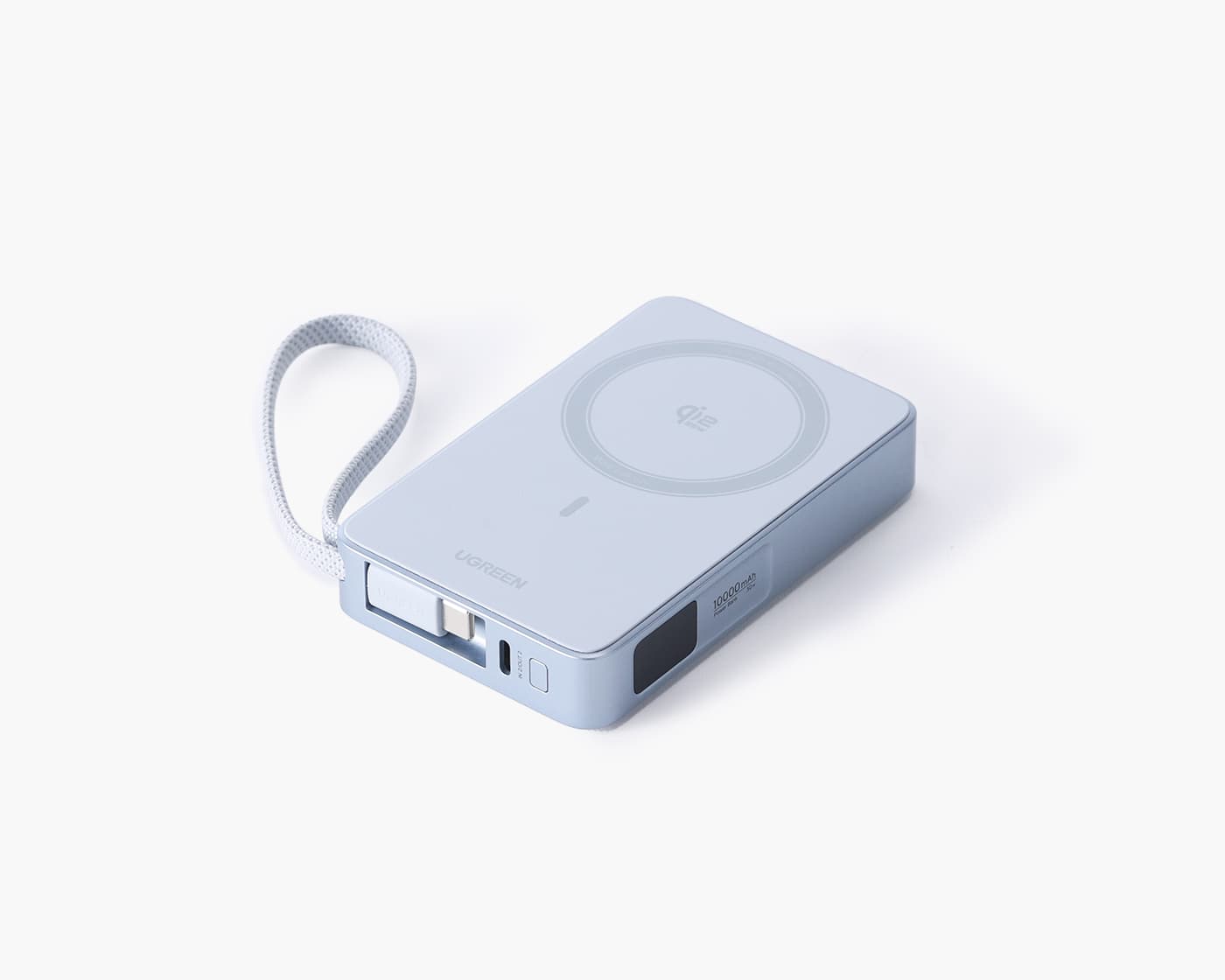 UGREEN MagFlow Qi2 iPhone装着イメージ