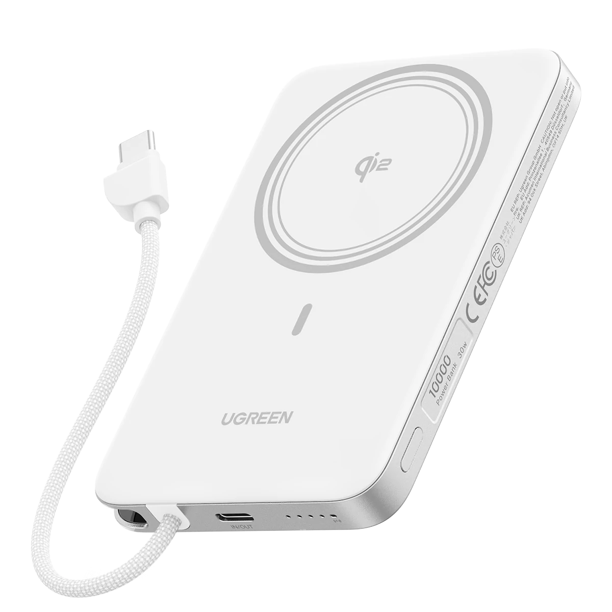 UGREEN MagFlow Air iPhone装着イメージ