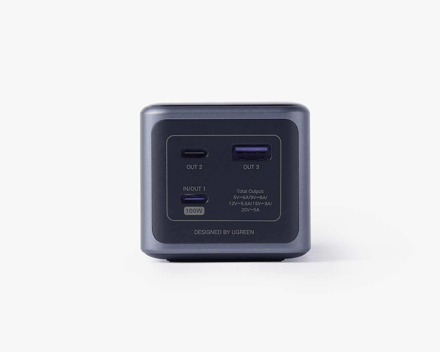 UGREEN Nexode 20000mAh 130W ポート配置