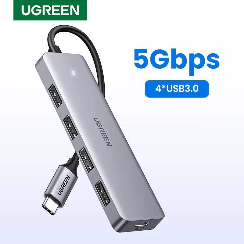 Ugreen USB Type-C 3.0 4ポートハブ