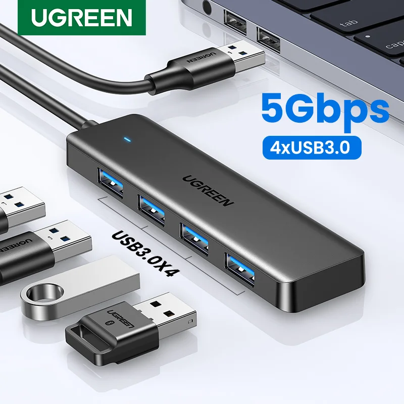 UGREEN USB3.0 ハブ 4ポート