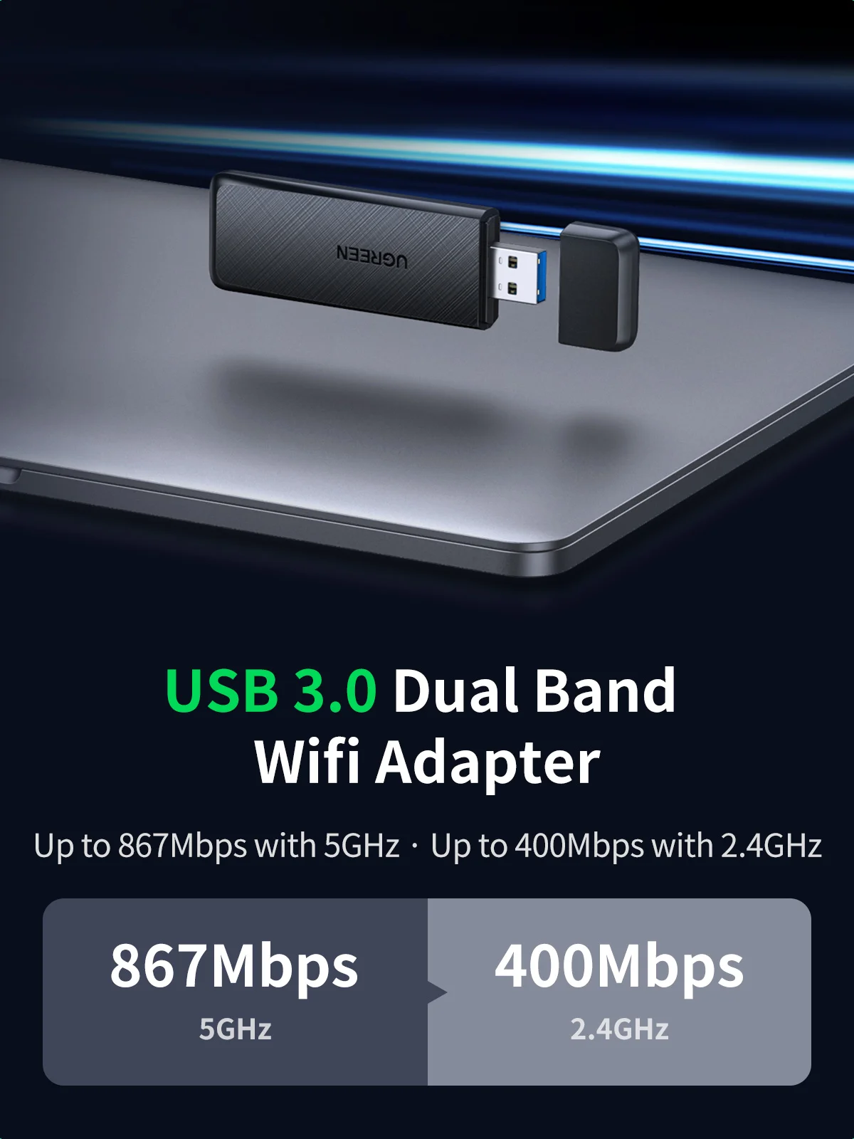 UGREEN AC1300 詳細